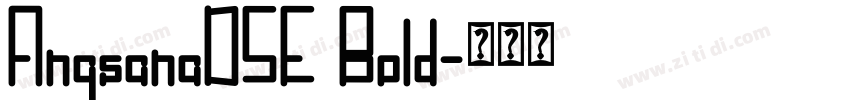 AngsanaDSE Bold字体转换 AngsanaDSE Bold字体转换